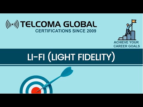 Tidligere Manager Sygdom Li-Fi (Light Fidelity) Wireless Communication Technology Course By TELCOMA  Training Services - Arnett Group