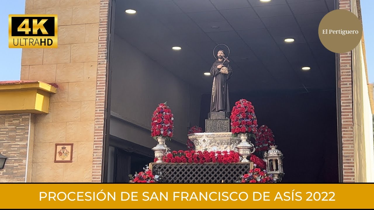 Procesión de San Francisco de Asís Huelva 2022