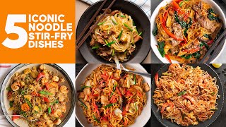 Top 5 ICONIC Noodle Stir-Fry Dishes | Marion's Kitchen