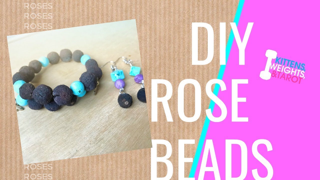 DIY How to Make Rose Beads YouTube