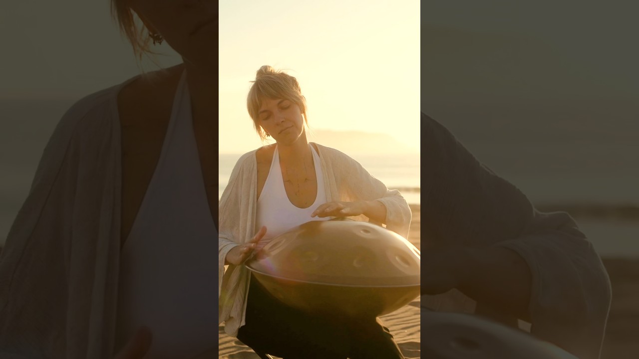 „Held by the Ocean“ - New Single! 🎧💛 Calming handpan music | Changeofcolours #relaxingmusic