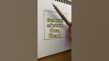 How to stop overthinking using art #learntodraw #howtodraw #arttherapy #overthinking #5minutecraft