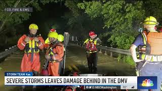 Severe Storms Leave Behind Damage in DMV | NBC4 Washington