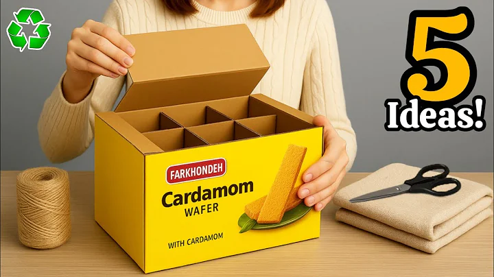 Super Beautiful but Low-Cost! 5 Best DIY Space-Saving Craft Ideas from Waste Material ♻️#2025