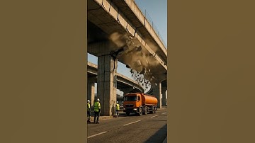 Bridge Collapse in Shocking Chaos! 😱🌉