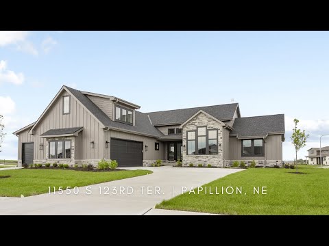 11550 S 123rd Ter., Papillion, NE home video tour
