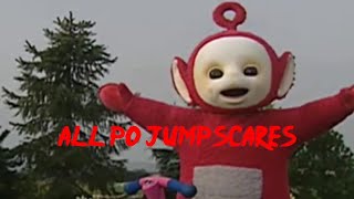 All po jumpscares from 5 nights at tubbyland (fnatl 1, 2, and 3)