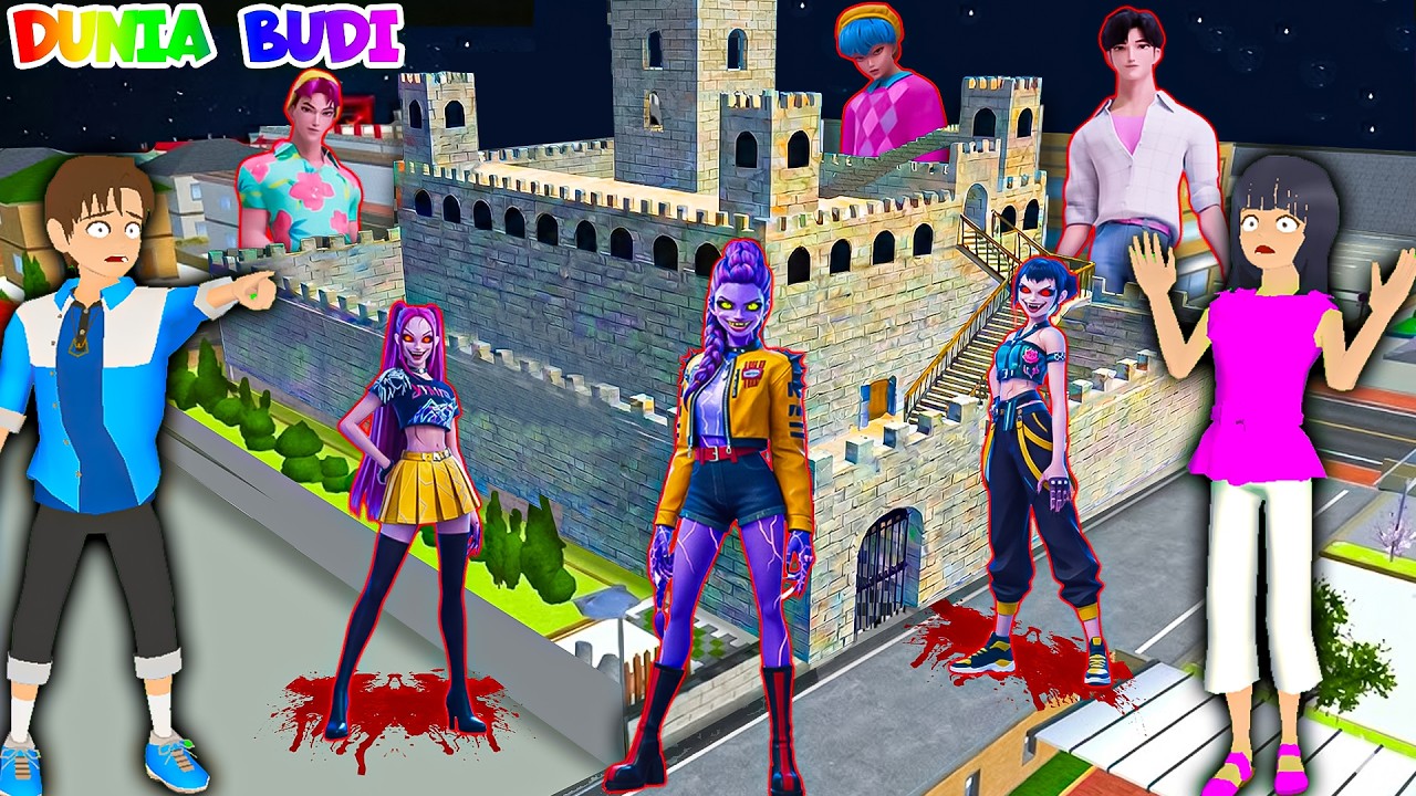 Yuta Mio Buat Benteng Raksasa Paling Aman Dari RUMI, MIRA, ZOEY KPOP DEMON HUNTER EXE DiKota Sakura😱