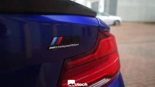 BMW M2 competition Remus OPF / PFF back , Eibach springs Motech Performance
