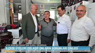 Atso Vi̇zyon - Atso Başkani Bahardan Elmali Çikarmasi