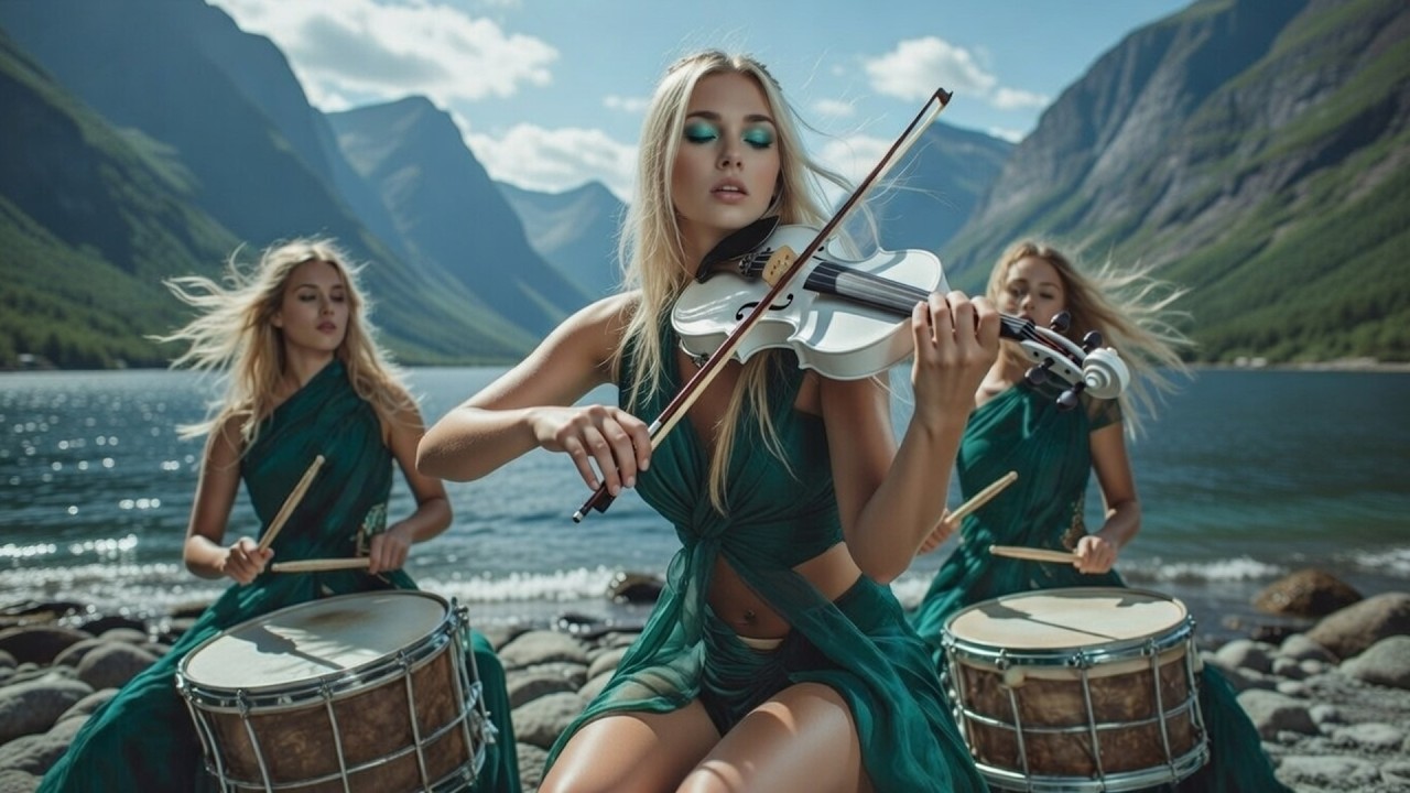 Stormchant | The Most Beautiful Nordic Celtic Folk | Harp, Drums, Violin & Flute