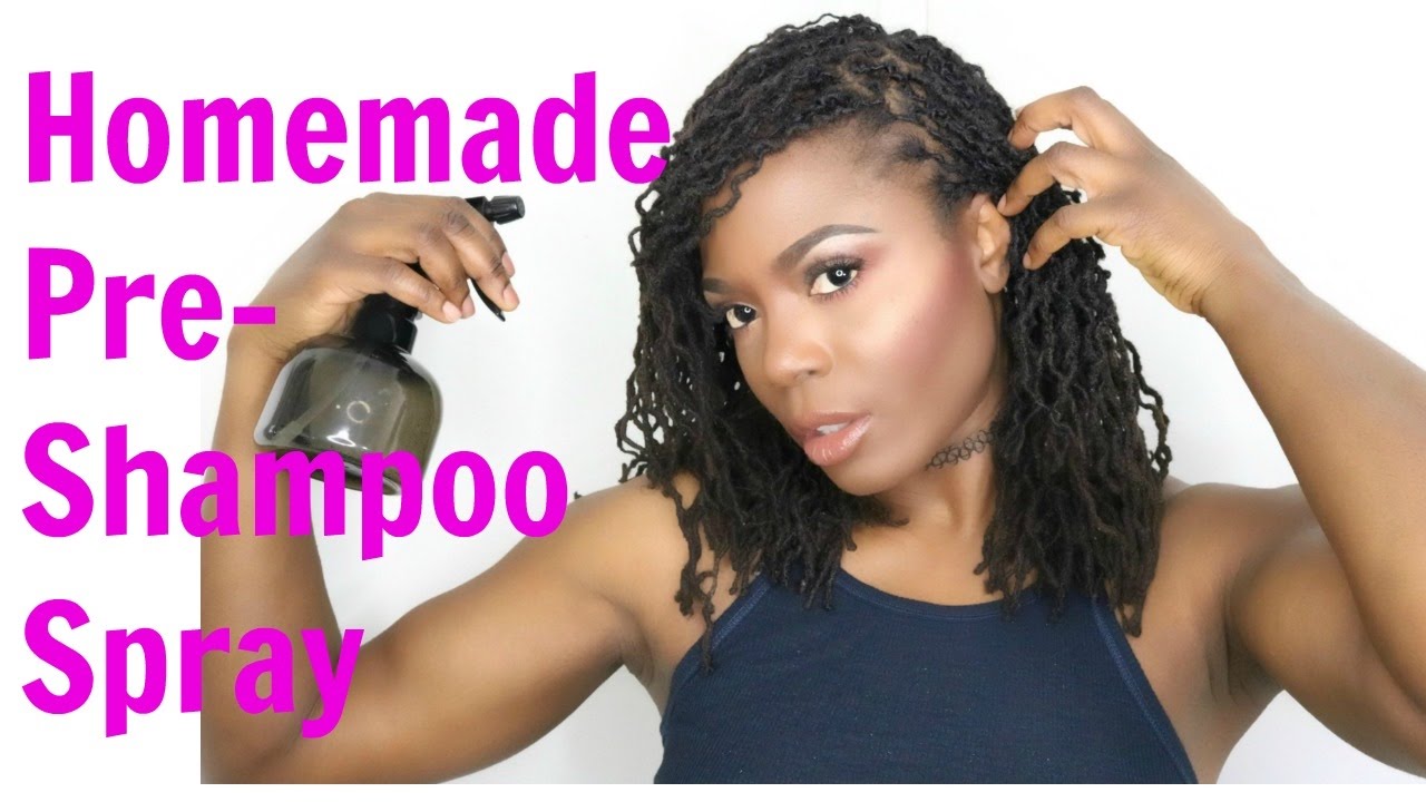 Homemade Pre SHAMPOO SPRAY for LOCS/Jungle Barbie pic image