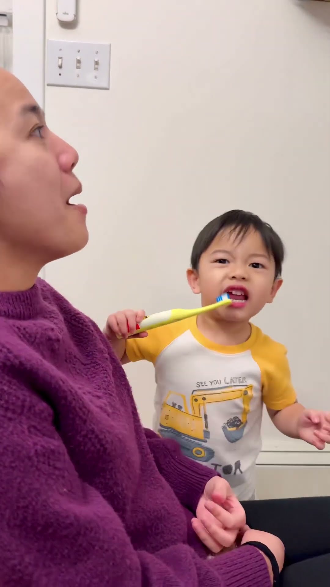 Cute baby pranks mom ??????❤️