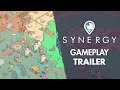 Synergy  gameplay trailer  scifi city builder