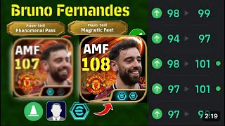 Big Time Bruno Fernandes 108 Best Training Guide eFootball Mobile 2026
