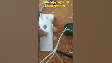 cách học lệnh copy ra nhiều tay điều khiển cho bộ điều khiển từ xa