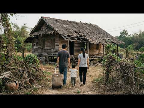 Family Transformed a Run-Down Old House Into a Beautiful WOODEN HOME in 420 Days