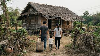 Family Transformed a Run-Down Old House Into a Beautiful WOODEN HOME in 420 Days