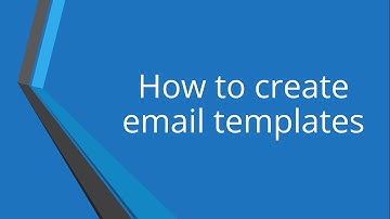 How to create email templates | Marketo