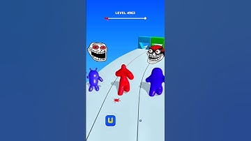 Best Fun Game Ever(blob shifter 3D) Level-4963 #games #shorts