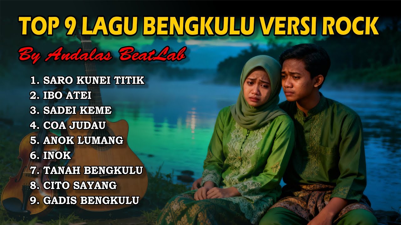 Kompilasi Lagu Rejang Bengkulu Versi Rock | Cover Andalas BeatLab