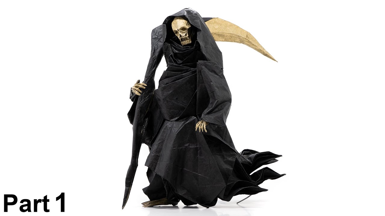 Origami Grim Reaper (Miyamoto Chuya) part 1 - YouTube