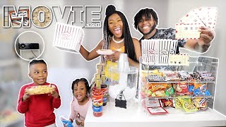 DIY Movie Night With Naveen And The Kids | MOM VLOG 2020