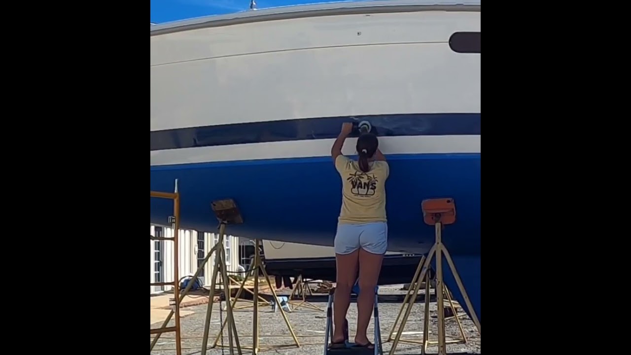 Welcome to Season 3 #livingonasailboat #sailingcouple #boatrefit #sailing #shorts