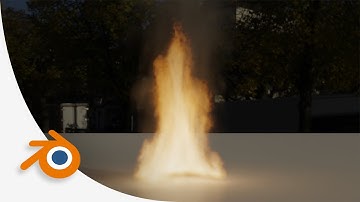 Mantaflow Fire Test + SFX - Blender 2.82
