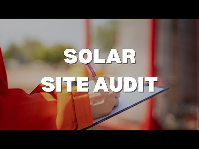 Harmon Solar Podcast | Let's Talk The Solar Site Audit