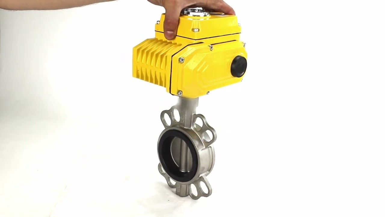 Butterfly Valve Elephant WBV3232E-2W-Fb DN80 PN16 with Electric Actuator 24V | Overview