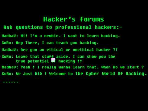 Hacking Animation - Free