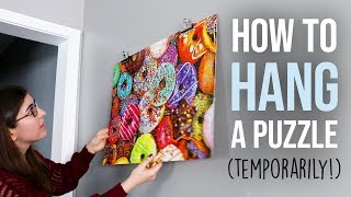 How to Hang a Jigsaw Puzzle (Temporarily!) screenshot 2