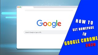 how to make google your homepage in google chrome | how to set homepage in google chrome