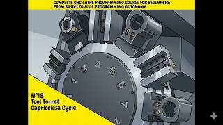 No 18 Complete #cnc lathe programming tutorial for beginners CNC! Geometry of the tool turret