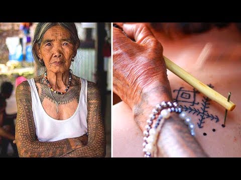 100-year-old Apo Whang Od is the last traditional Kalinga tattooist in the world