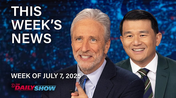 Jon on Who Trump’s BBB Helped & Ronny on Epstein, Grok & Trump’s Foreign Affairs | The Daily Show