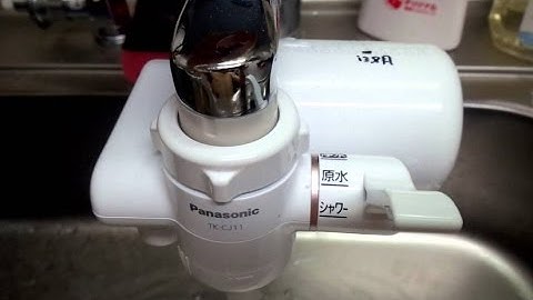 Máy lọc nước tại vòi của Nhật Panasonic TK CJ11  Bộ Lọc Nước Từ Vòi Siêu Sạch Made In Japan
