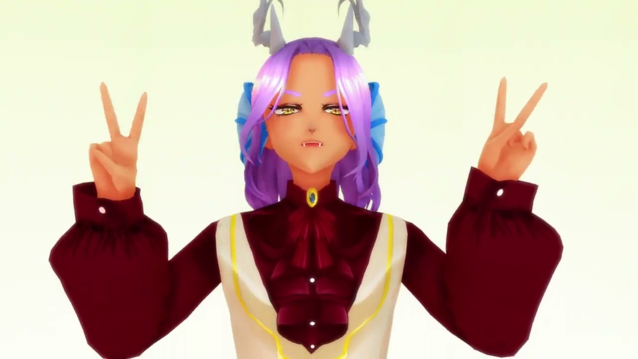 (MMD X VRoid) 'Gwiyomi'【Ah Ying 阿盈 | 马来西亚vtuber #myvt 】#mmd #shorts | MYViki