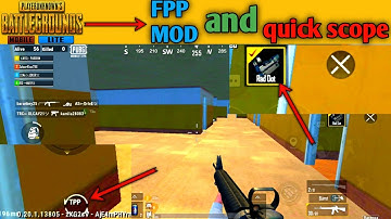 How to enable fpp mod and quickscope mod in pubg mobile lite main fpp mod or quickscope Kaise lagaen