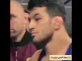 لحظاتی قبل از مسابقه حسن یزدانی و آرتور نایفانوف حسن یزدانی کشتی ایران روسیه