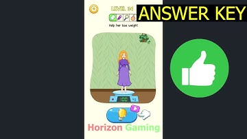 DOP Brain Delete Puzzle LEVEL 34 Help her lose weight - Gameplay Walkthrough Android IOS