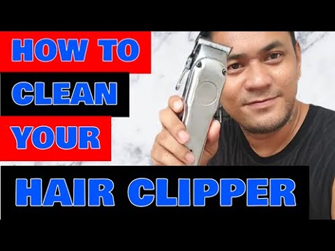 HOW TO DISINFECT DIRTY CLIPPERS AND TRIMMERS 