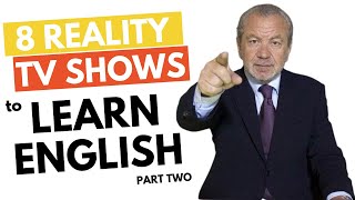 8 Great British Reality TV Shows to Learn English PART 2