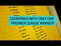 [ASMR] Countries With Only One Premier League Winning Player | Whisper