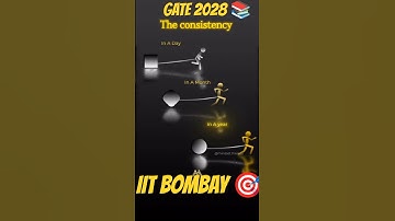 The consistency 💪🏻📈| GATE 2028📚| IIT BOMBAY 🎯| #consistency #motivation #iitbombay #iit #discipline