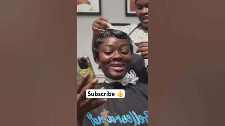 Pixie cut meets finger waves #fingerwaves #pixiecut #hairstyles #hairtransformation#shorts #trending