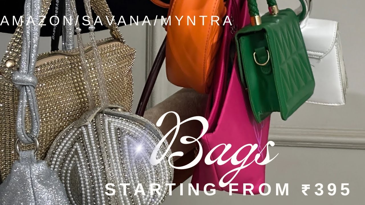Bags Haul Starting From ₹395 | Amazon/Myntra/Savana Haul | Thatexclusivara 