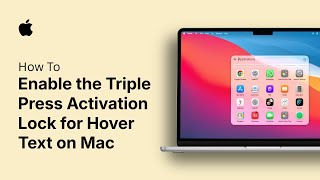 How to Enable the Triple Press Activation Lock for Hover Text on Mac screenshot 5