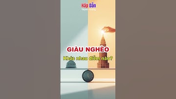 Người giàu và người nghèo khác nhau ở điểm nào? #hapdanthinhvuong #shortvideo